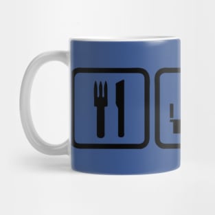 EAT, SH!T, SLEEP Mug